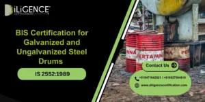 BIS for Galvanized and Ungalvanized Steel Drums