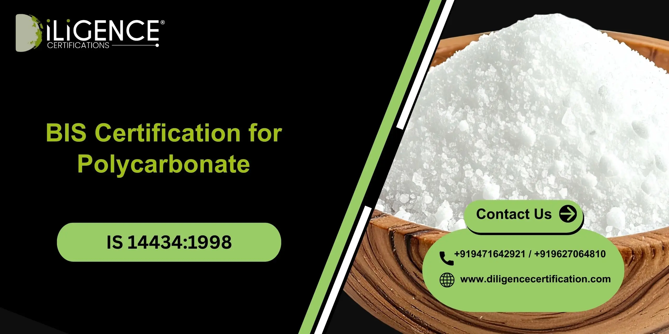 BIS Certification for Polycarbonate