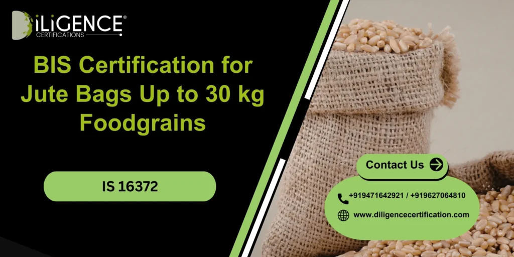 BIS Certification for Jute Bags