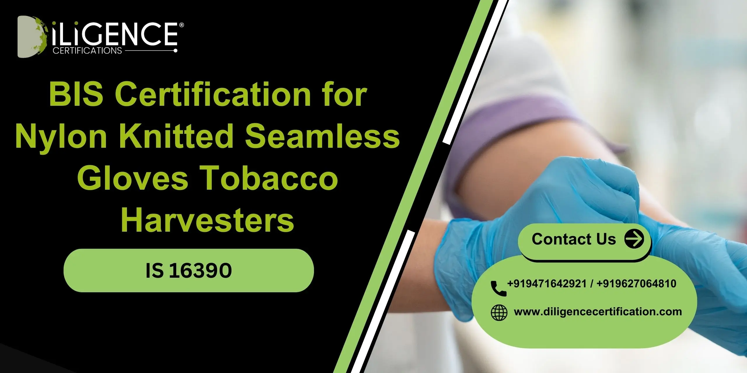 Nylon Knitted Seamless Gloves