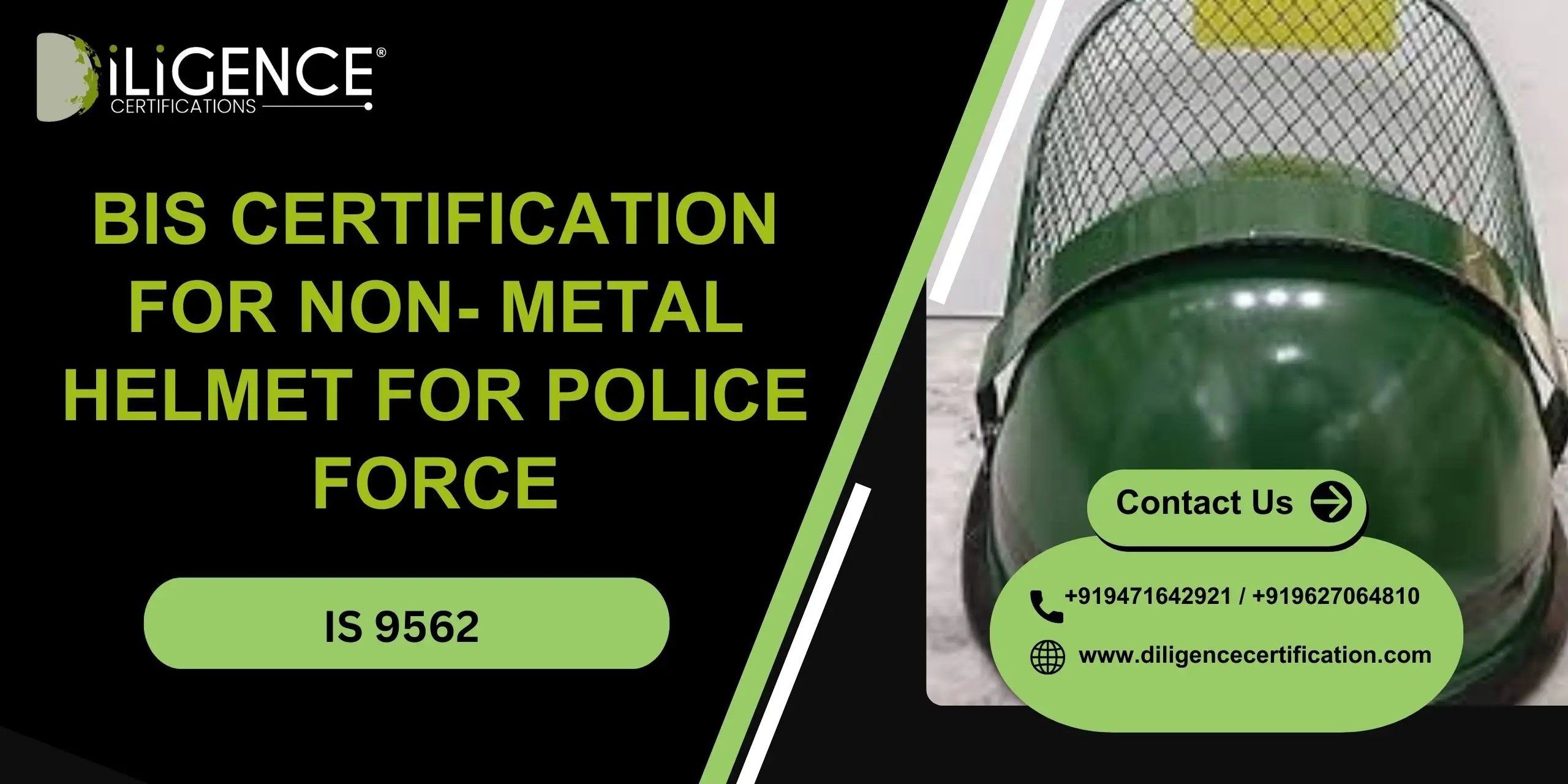NON- METAL HELMET FOR POLICE FORCE