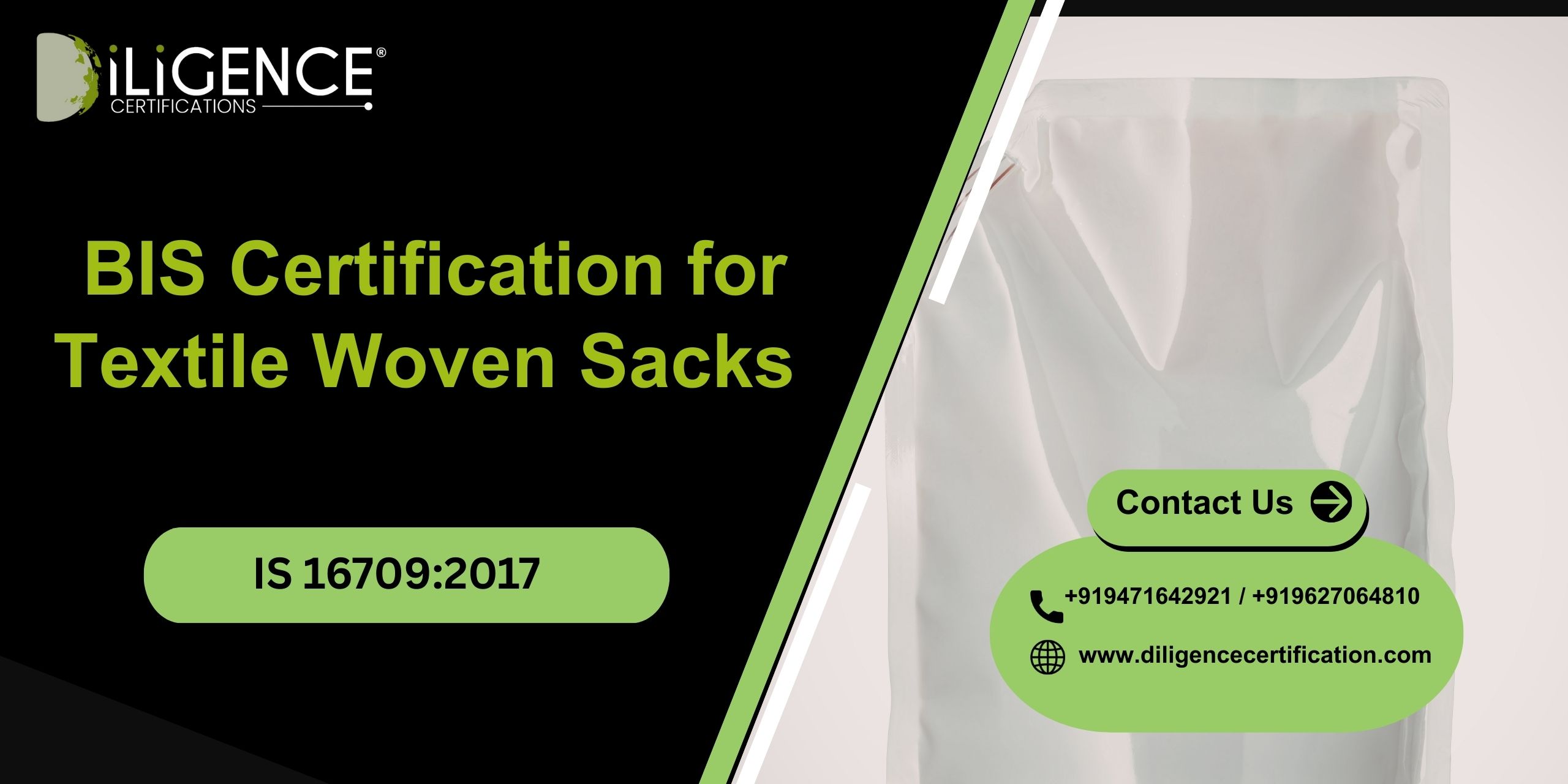 BIS for Textile Woven Sacks
