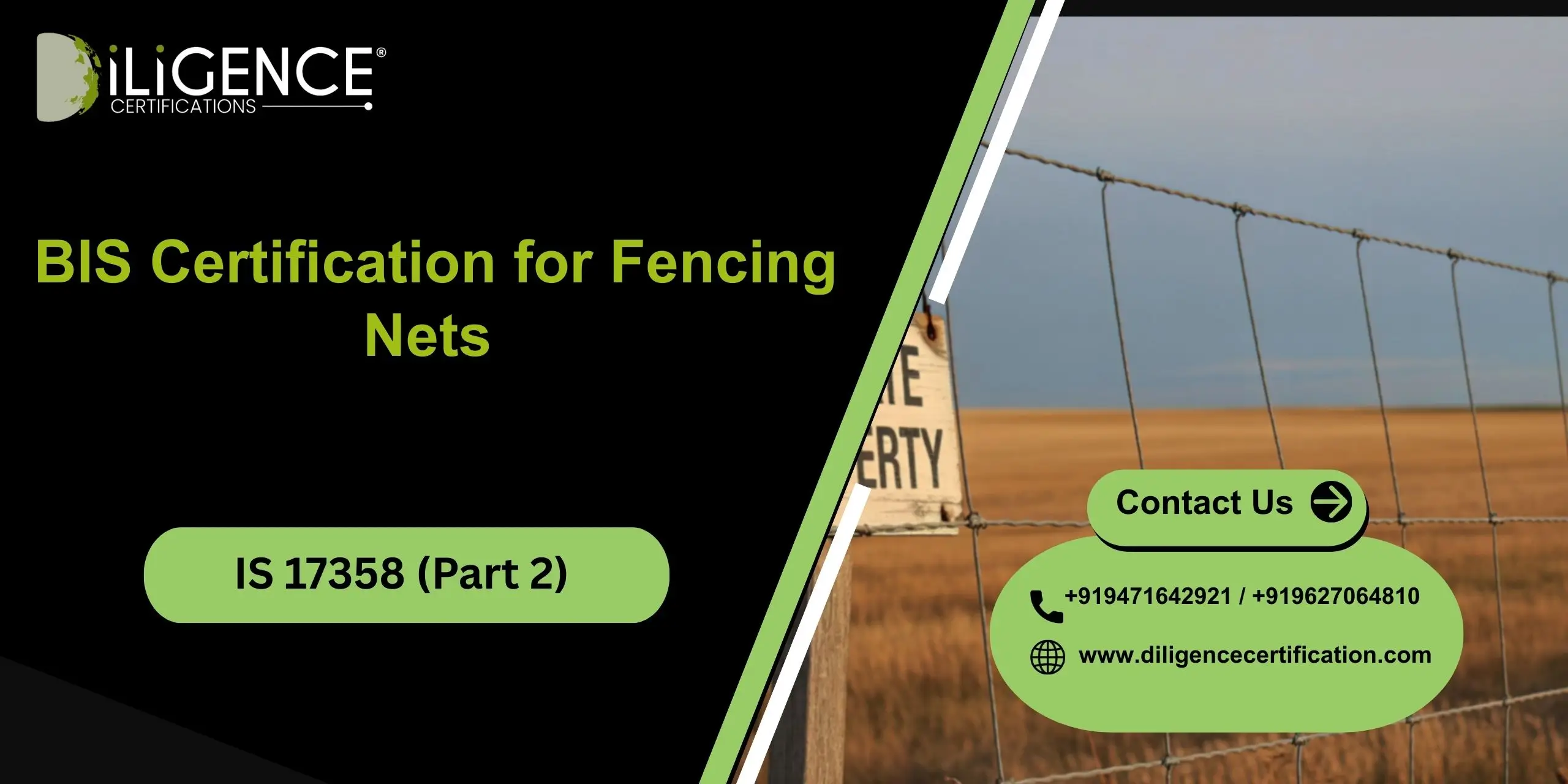 BIS Certification for Fencing Nets