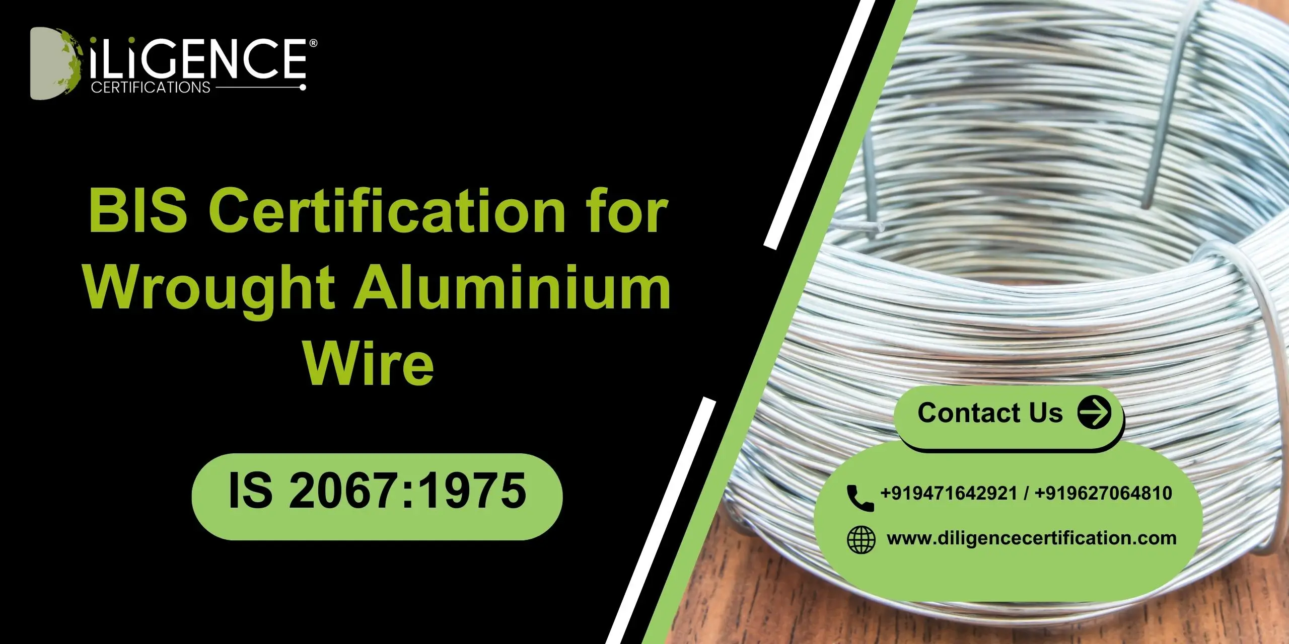 BIS for Wrought Aluminium Wire
