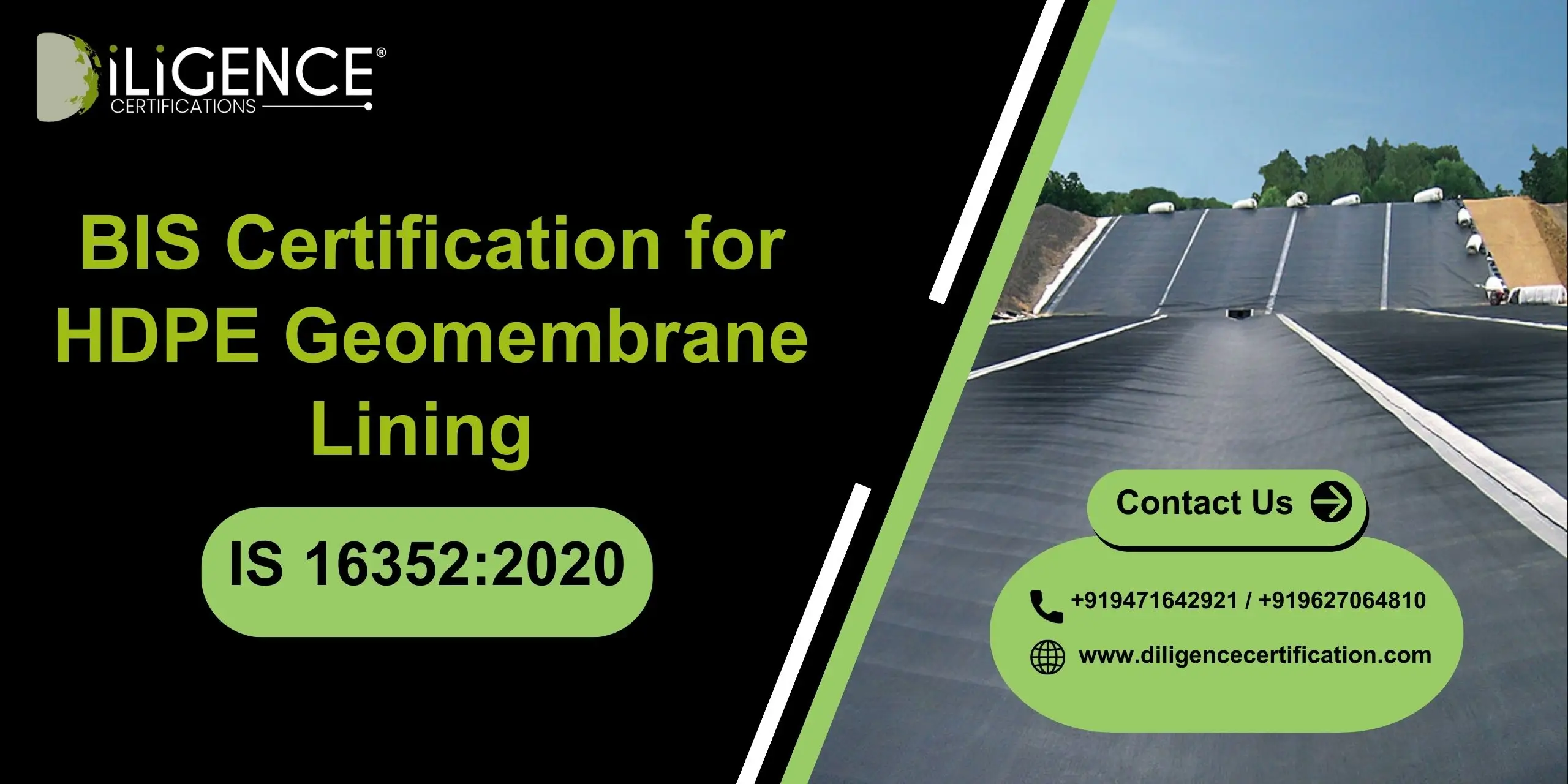 BIS for HDPE Geomembrane