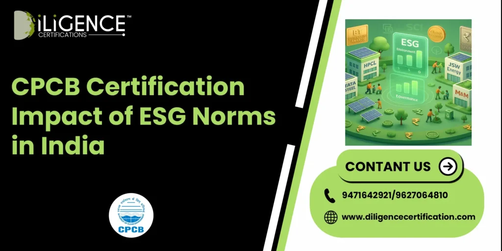 CPCB Certification Impact of ESG
