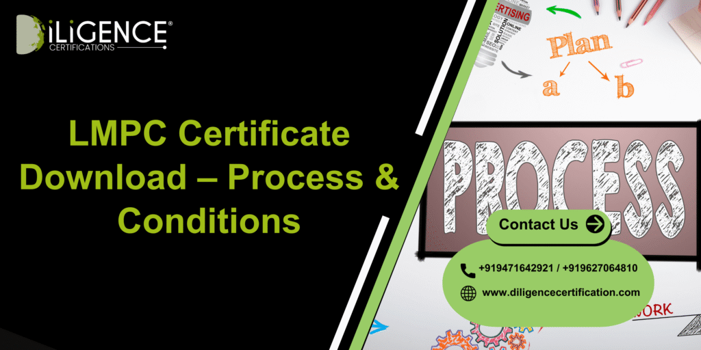 LMPC Certificate Download Process
