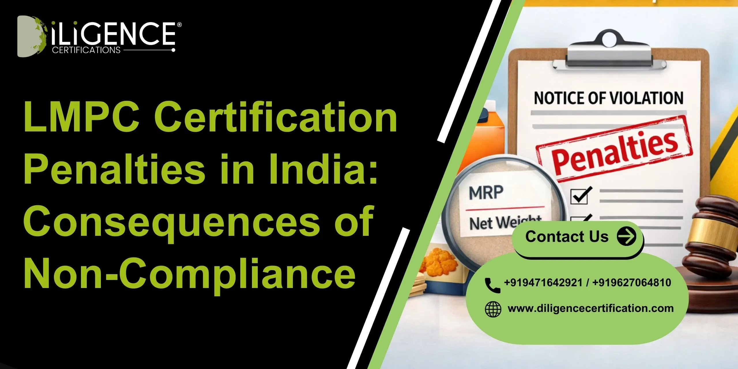 LMPC Certification Penalties