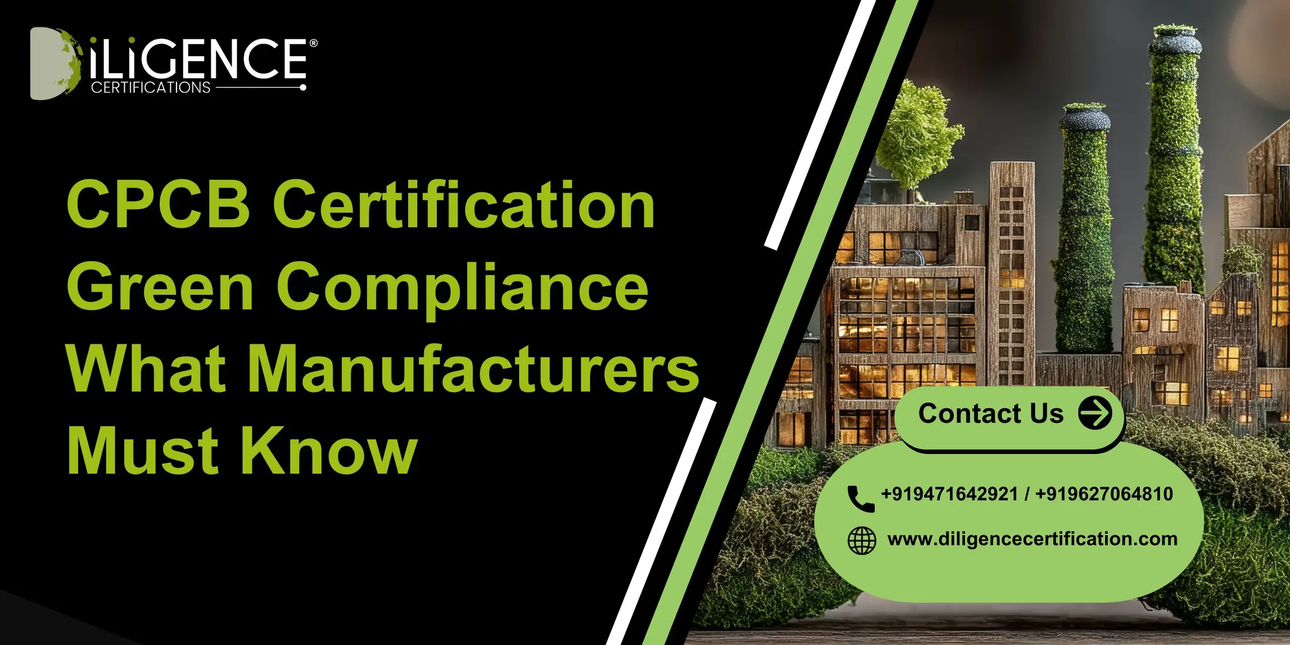CPCB Certification Green Compliance
