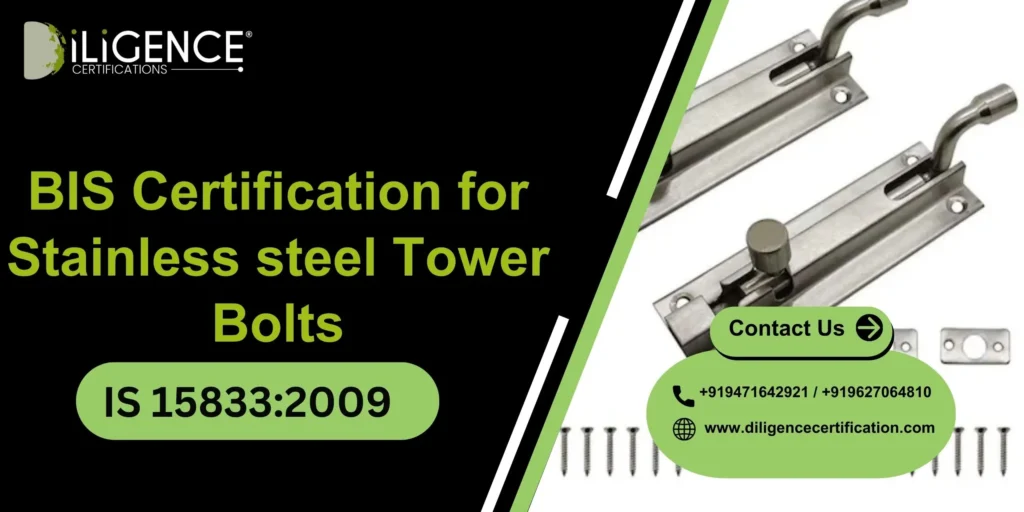 Stainless steel Tower Bolts