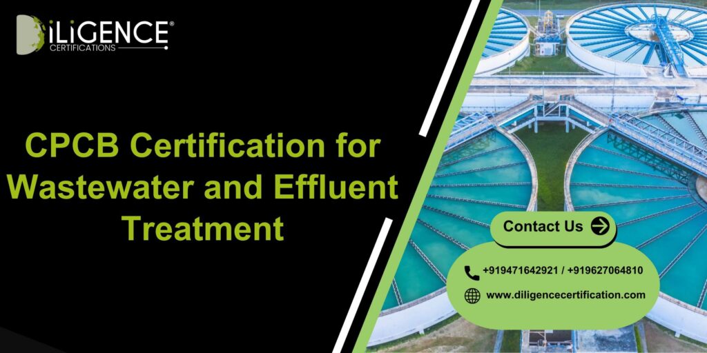 CPCB Certification for Wastewater