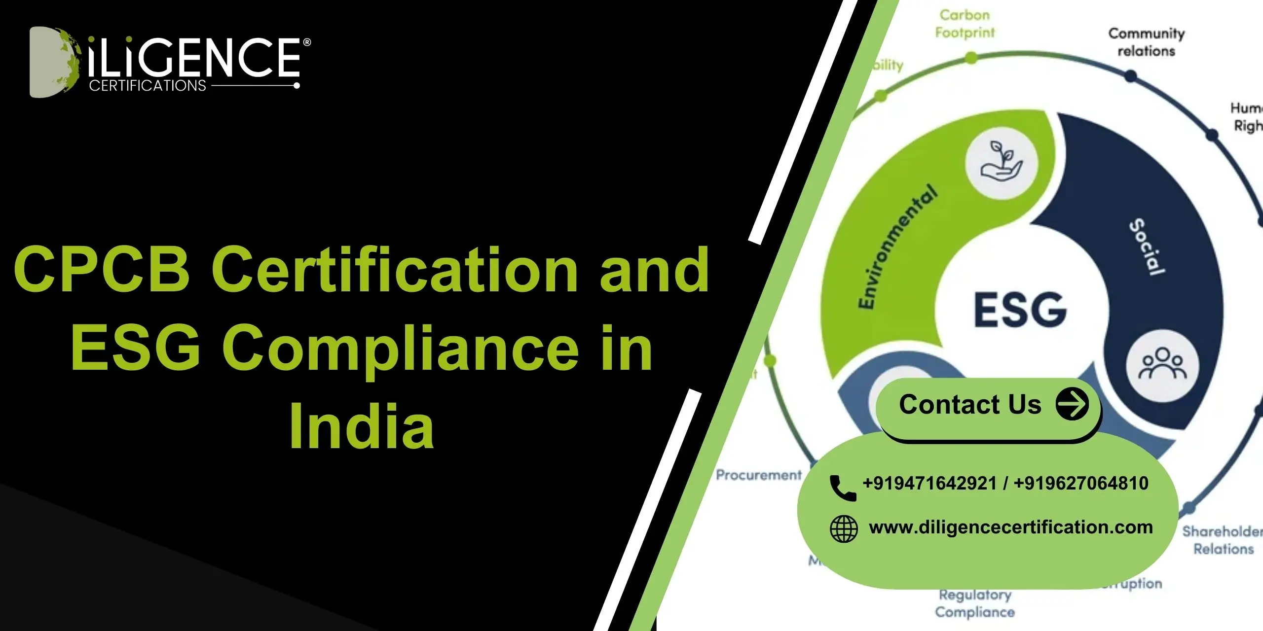 CPCB Certification and ESG