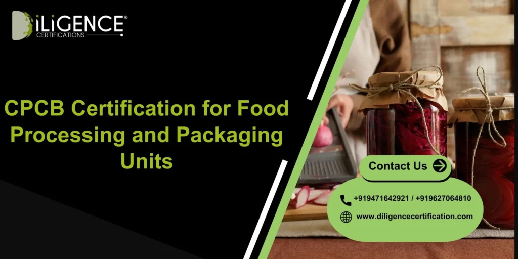 CPCB Certification for Food