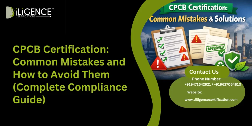 CPCB Certification: Common Mistakes