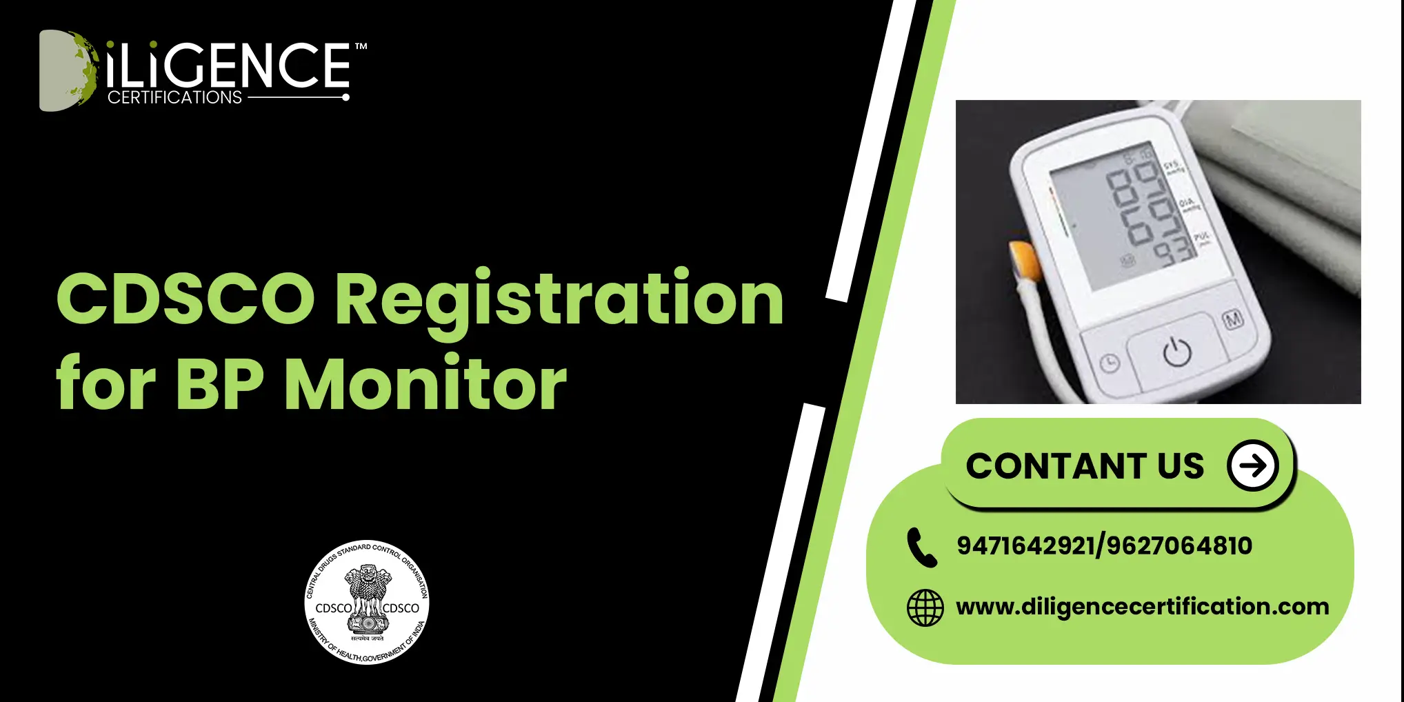 CDSCO Registration for BP Monitor