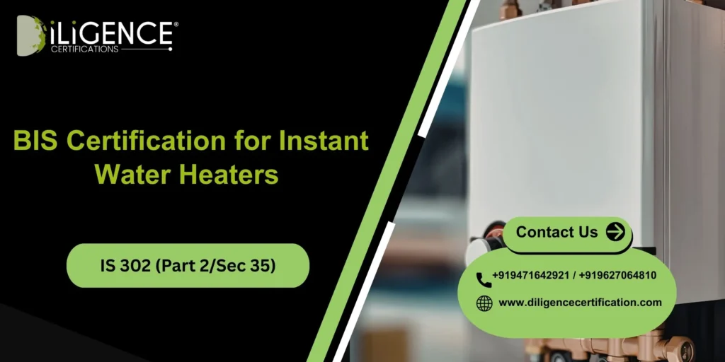 BIS for Instant Water Heaters