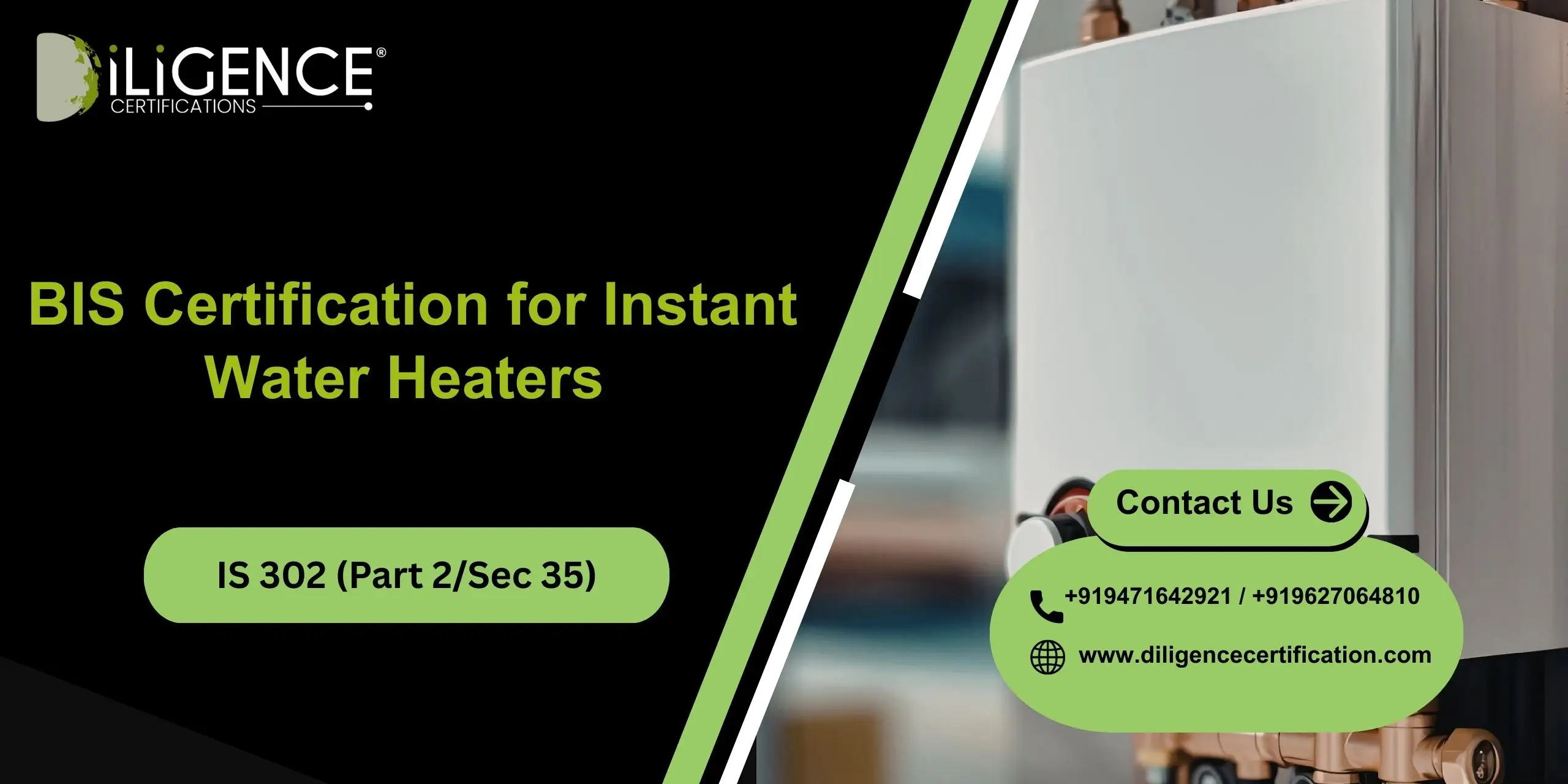 BIS for Instant Water Heaters