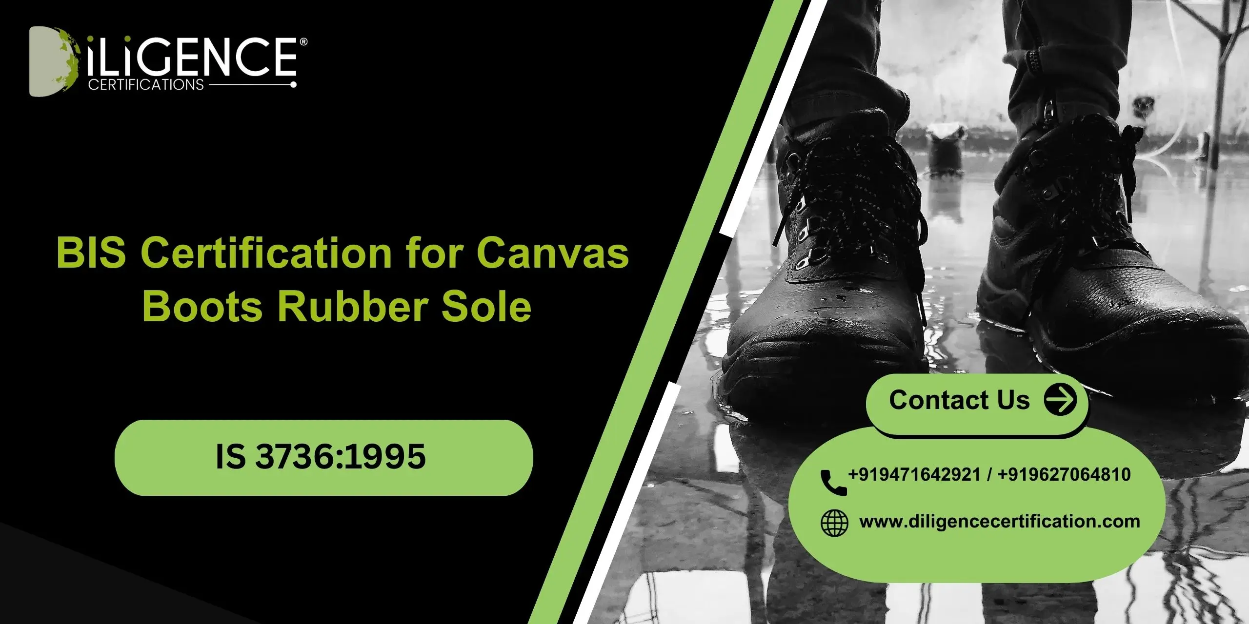 BIS for Canvas Boots Rubber Sole