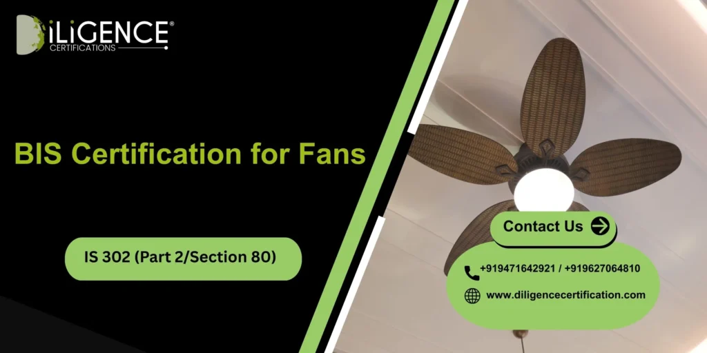 BIS Certification for Fans