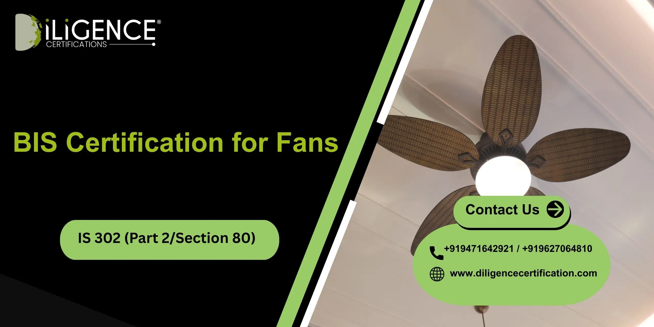 BIS Certification for Fans