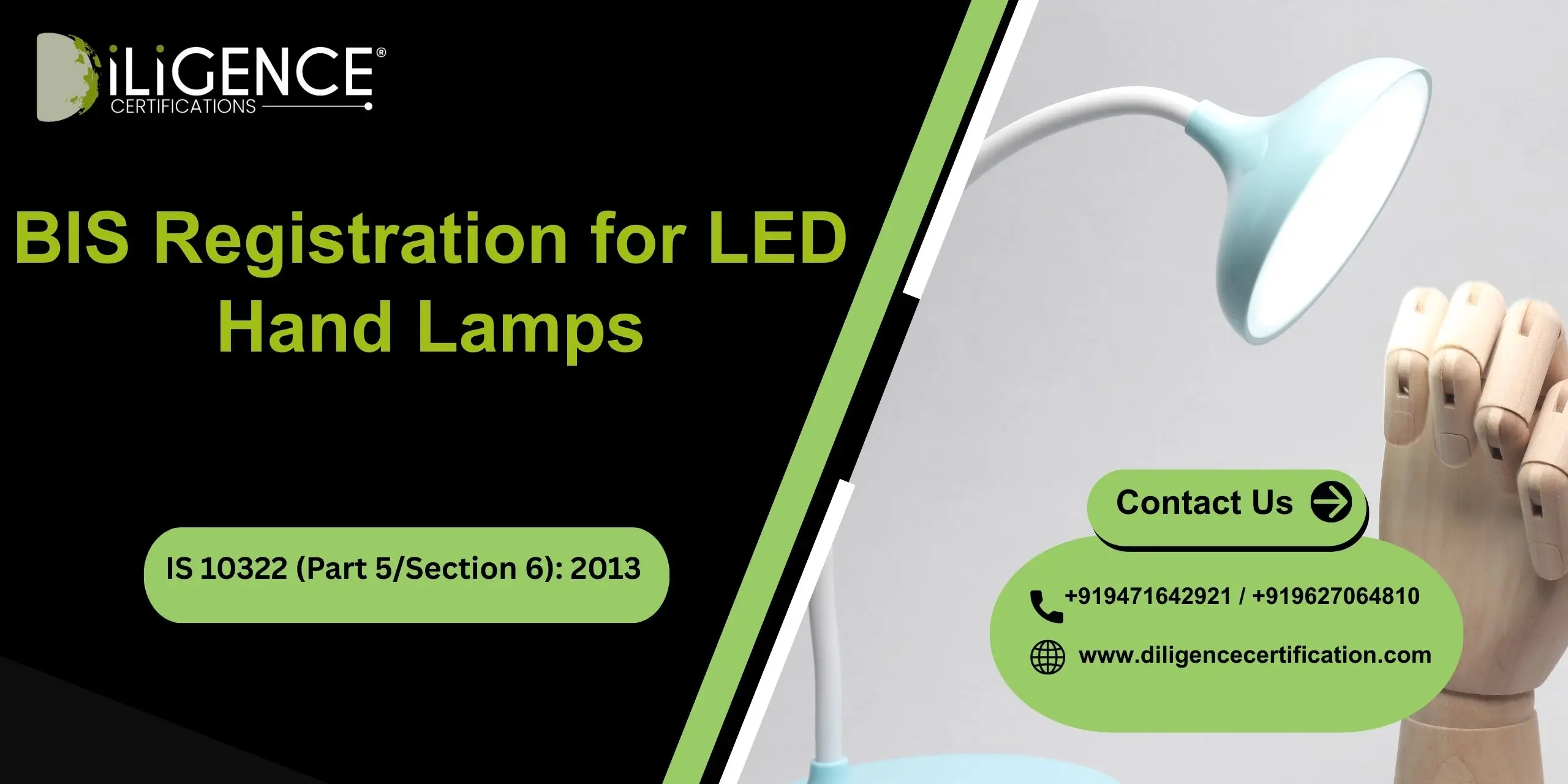 BIS Registration for LED Hand Lamps
