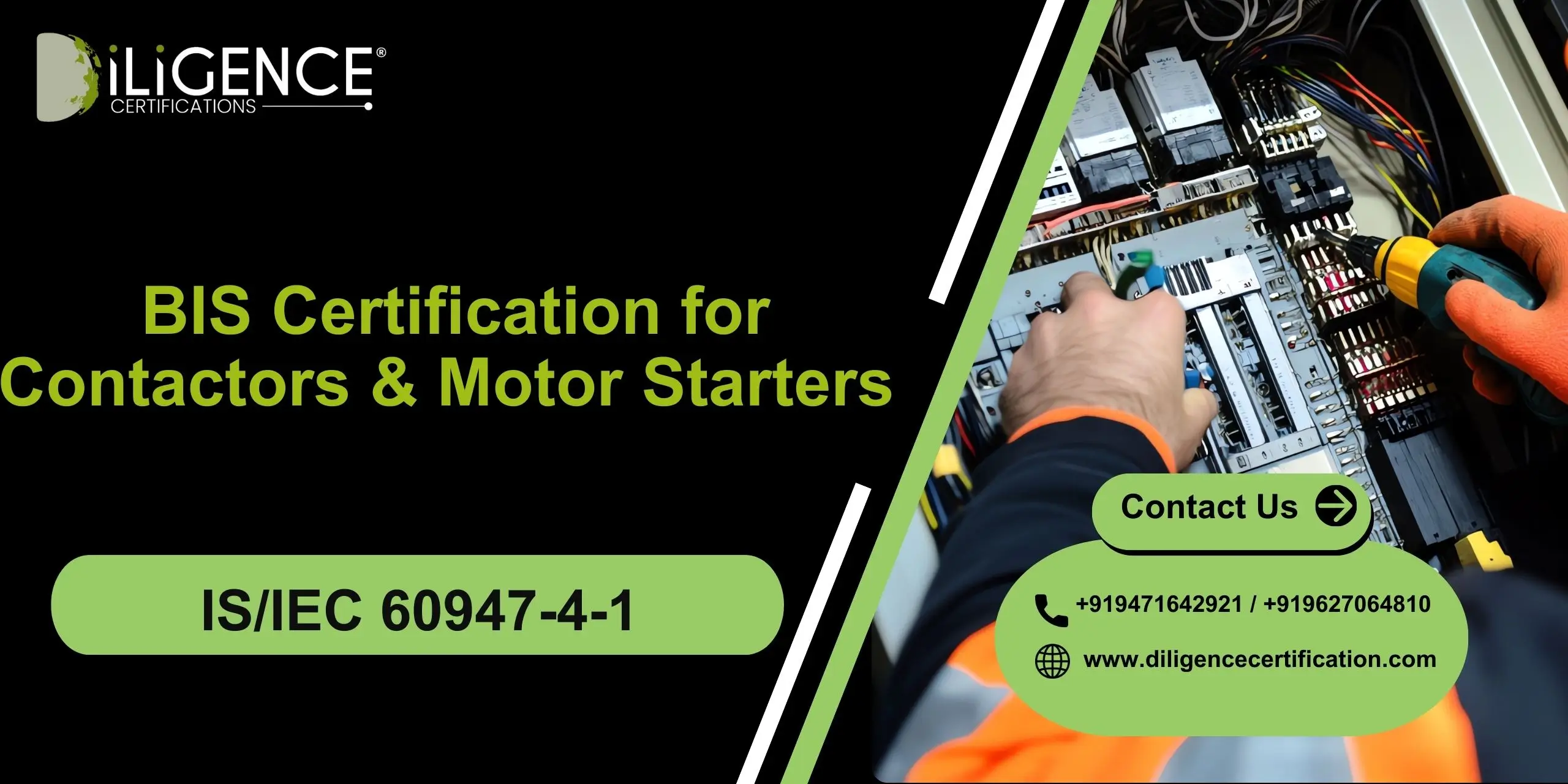 BIS for Contactors and Motor Starters