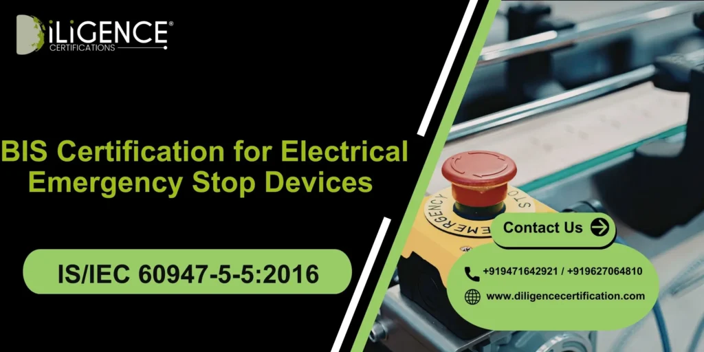 BIS for Electrical Emergency Stop Devices
