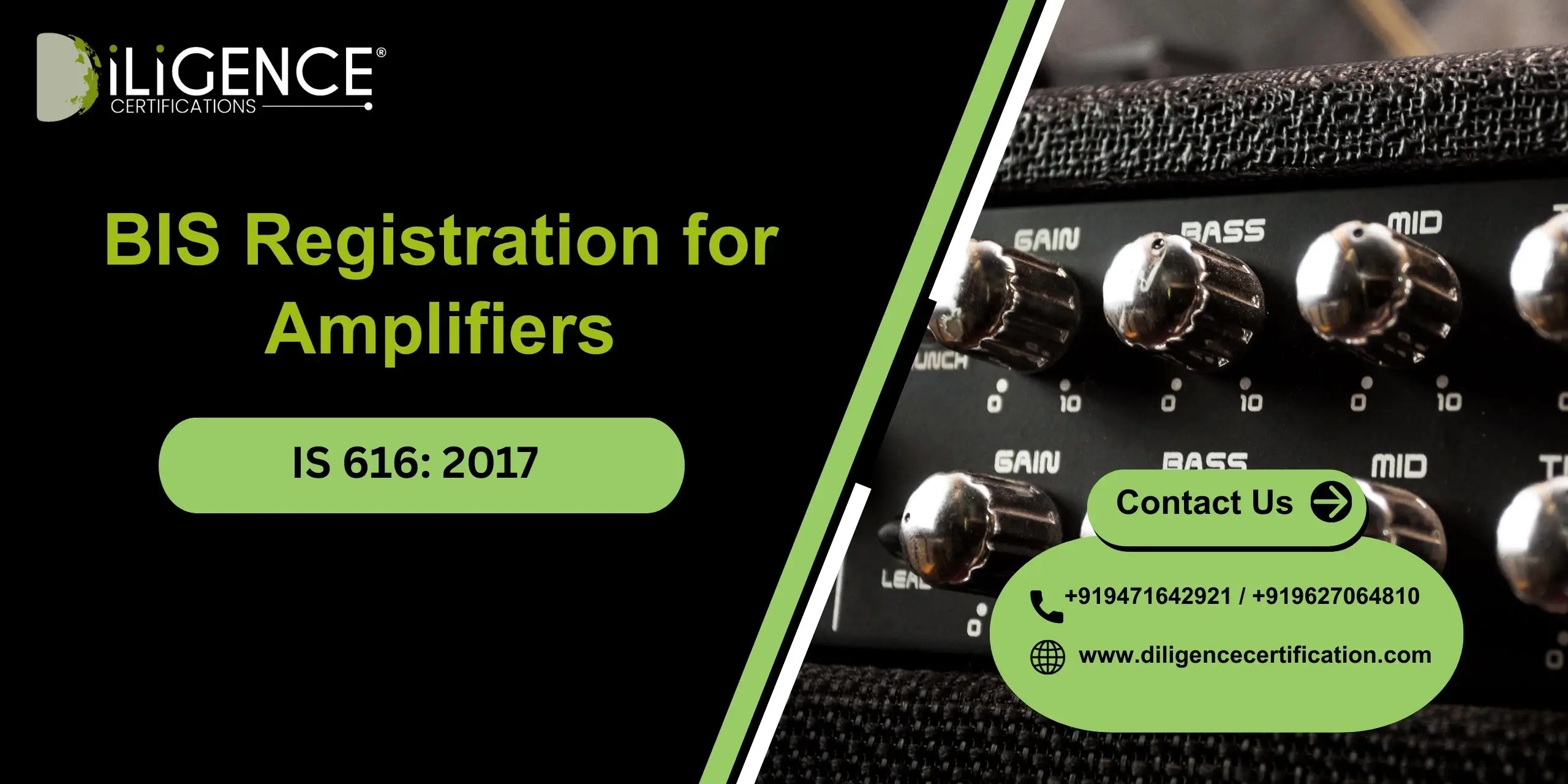 BIS Registration for Amplifiers