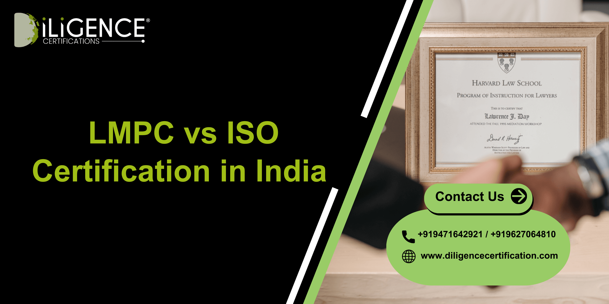 LMPC vs ISO Certification
