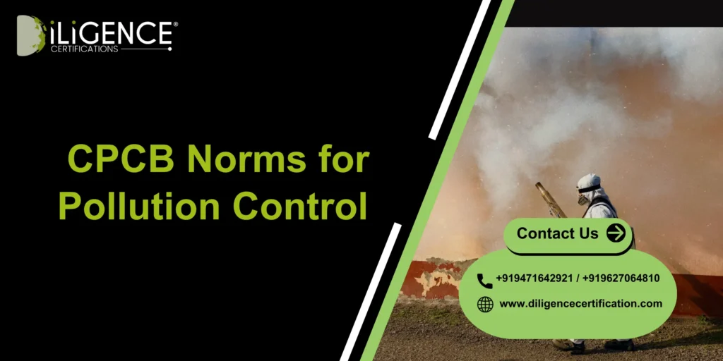 CPCB Norms for Pollution Control 