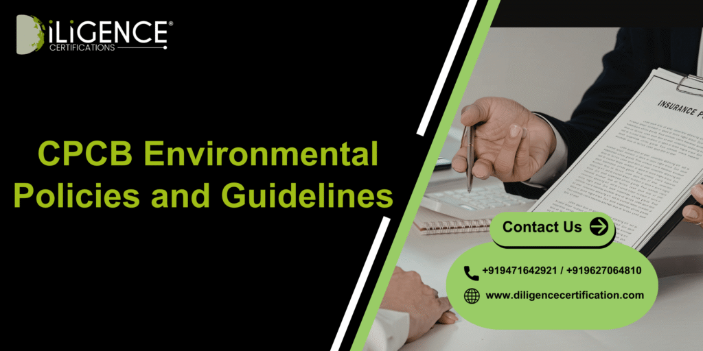 CPCB Environmental Policies and Guidelines 