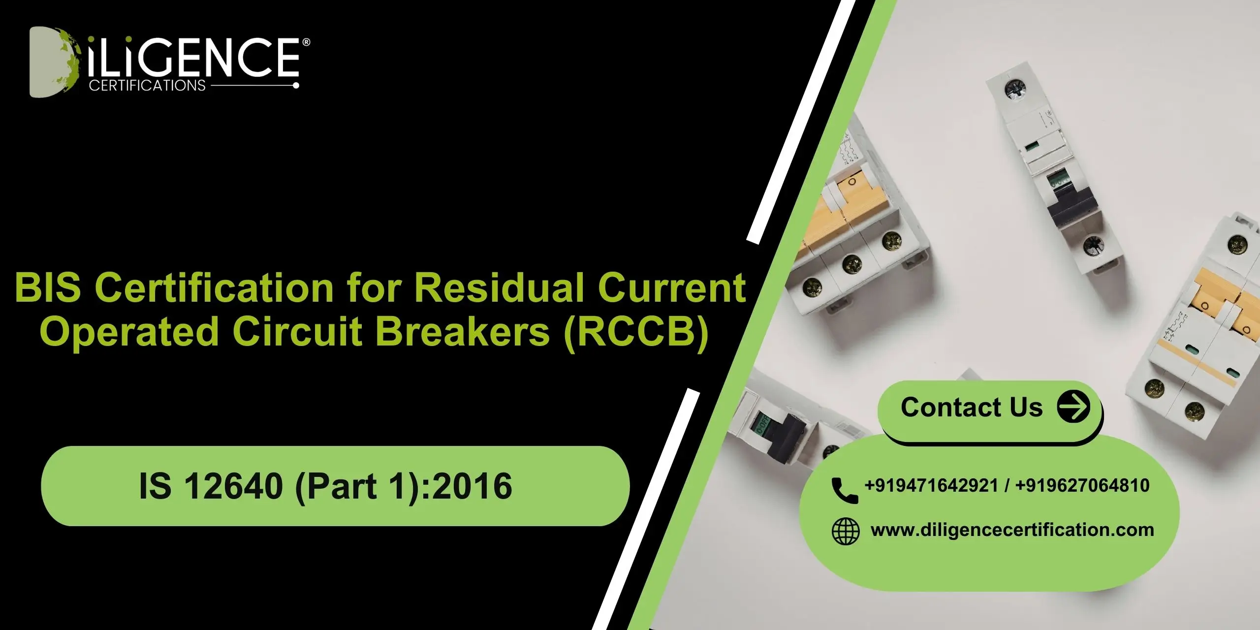 BIS Certification for RCCB IS 12640