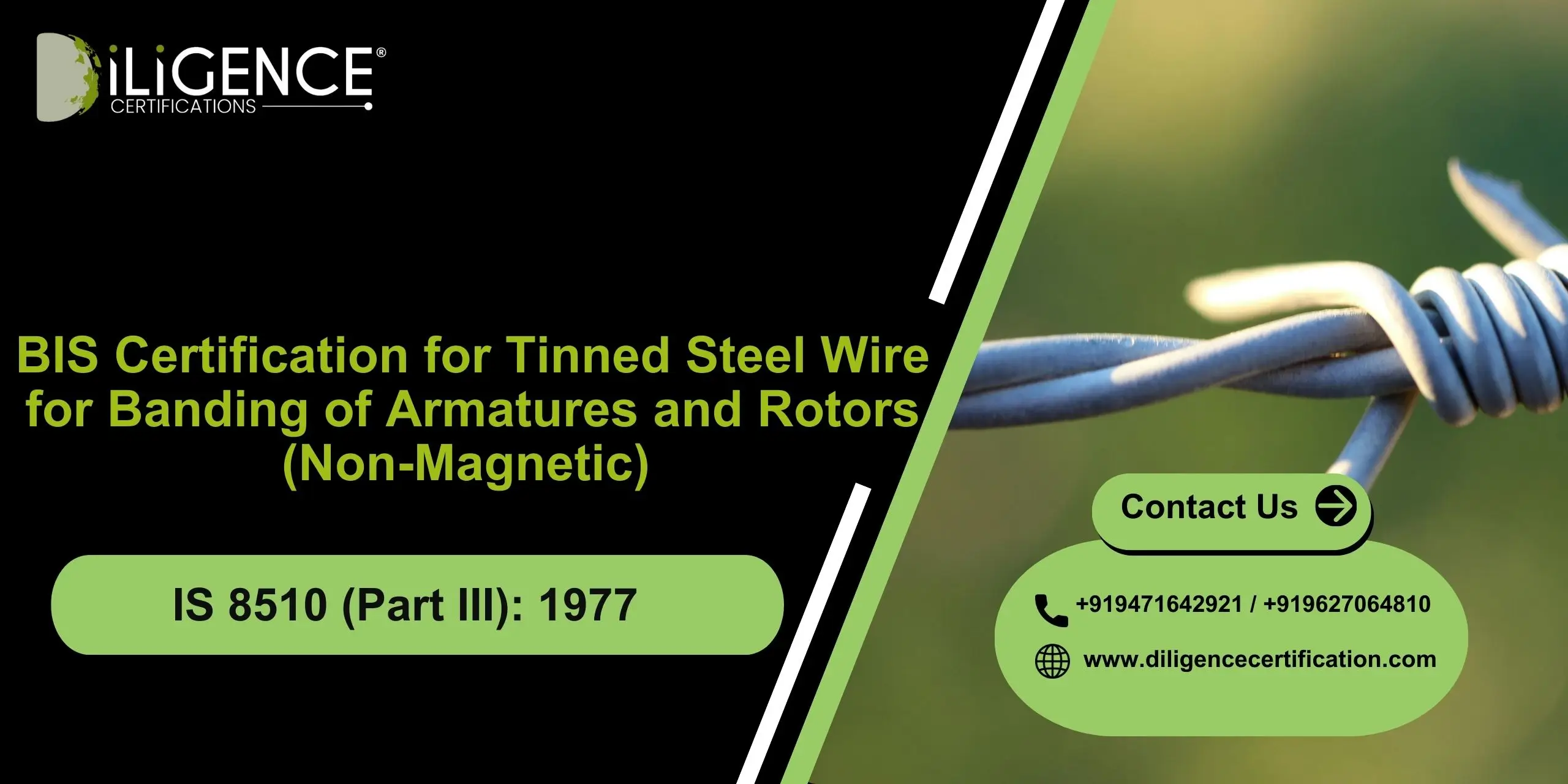 BIS Certification for Banding Wire