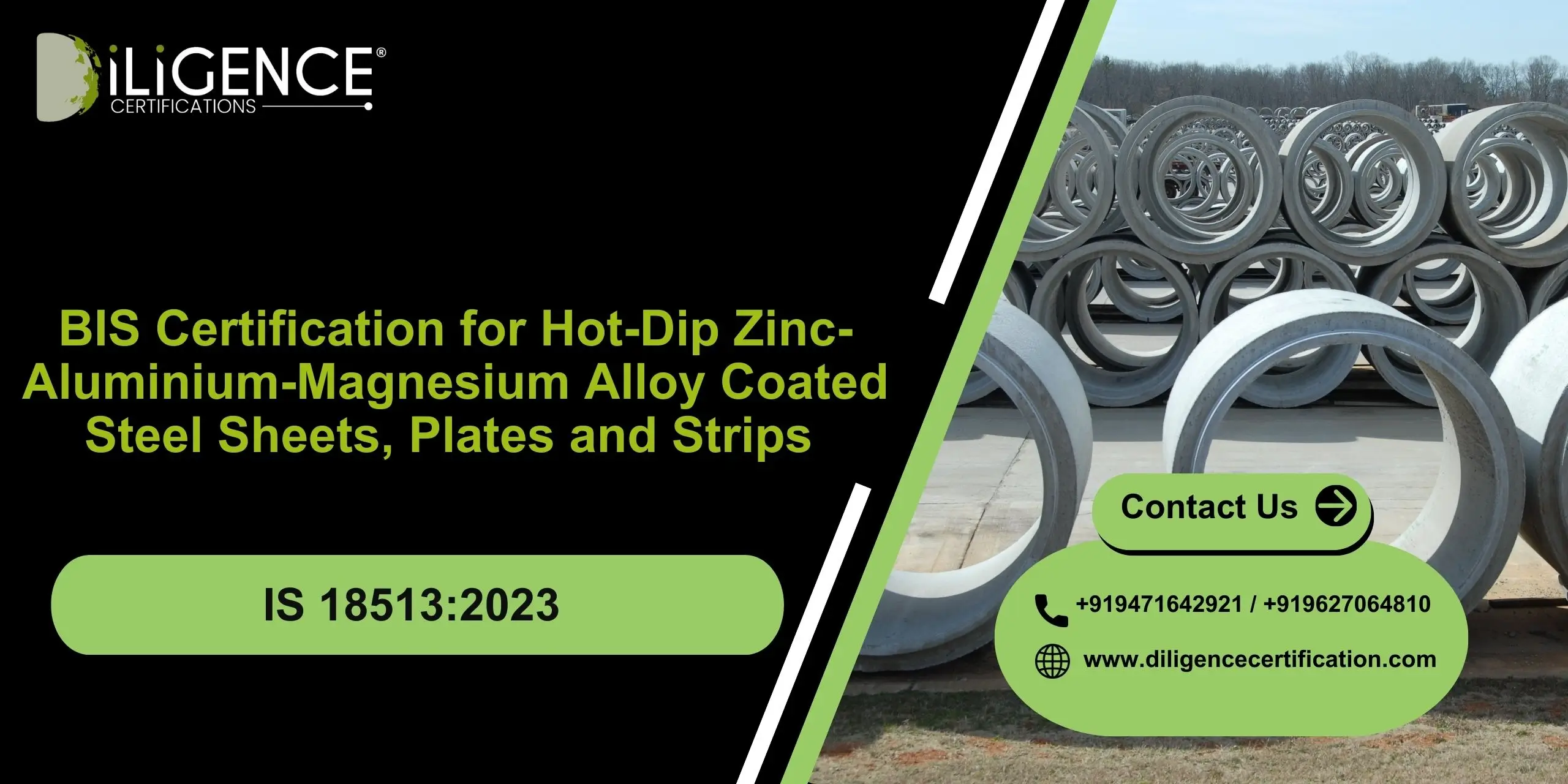 BIS for Zn-Al-Mg Coated Steel