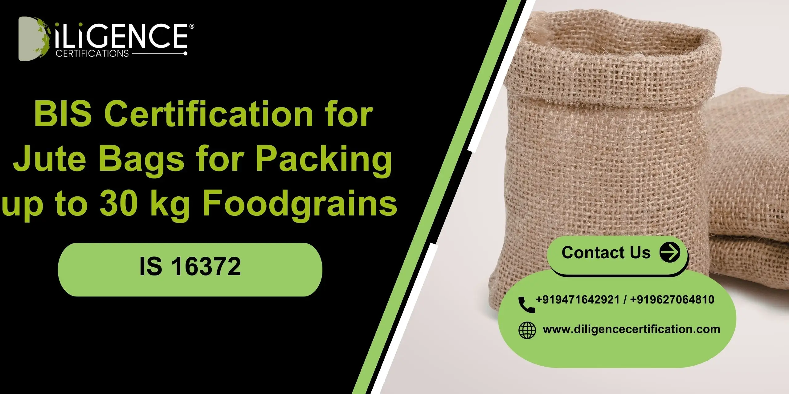 BIS Certification for Jute Bags
