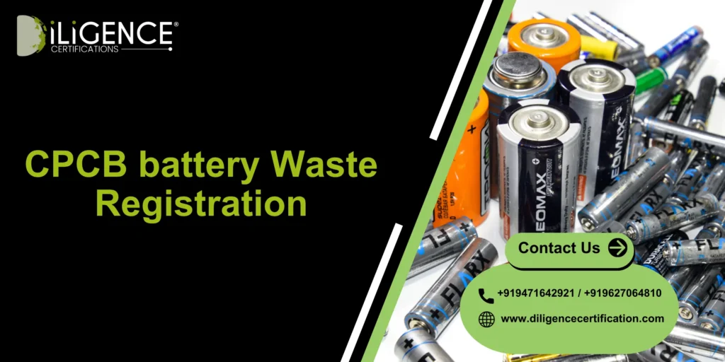CPCB battery Waste Registration