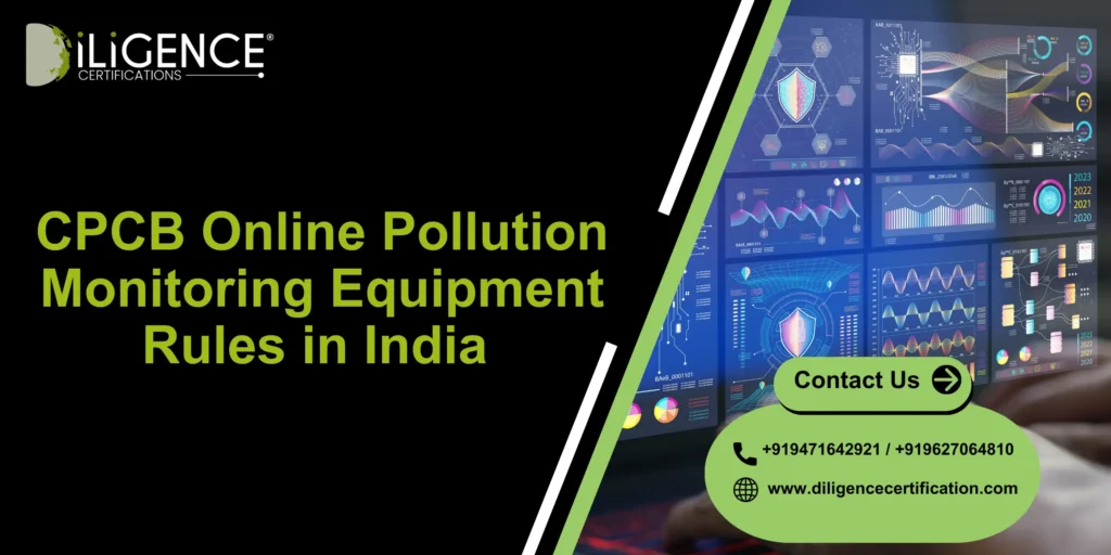 CPCB Online Pollution Monitoring Equipment Rules in India 