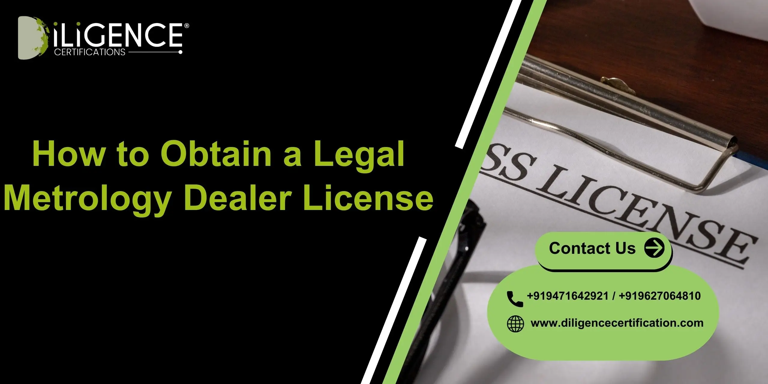 Legal Metrology Dealer License