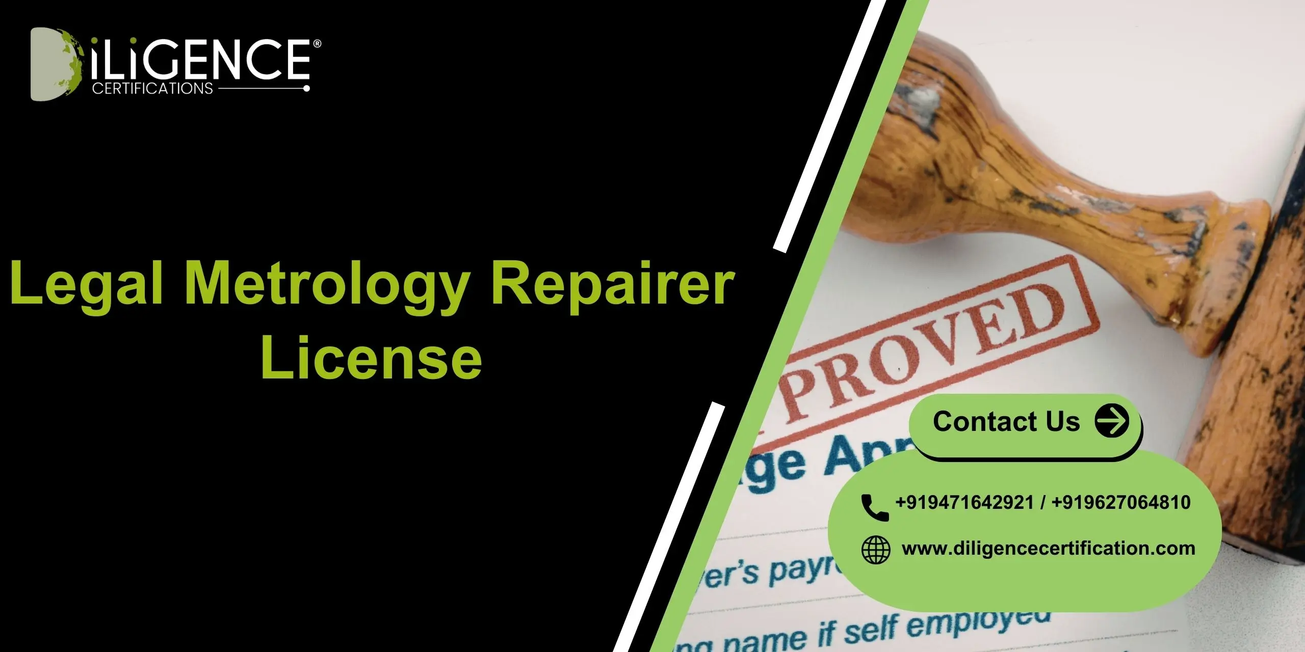 Legal Metrology Repairer License