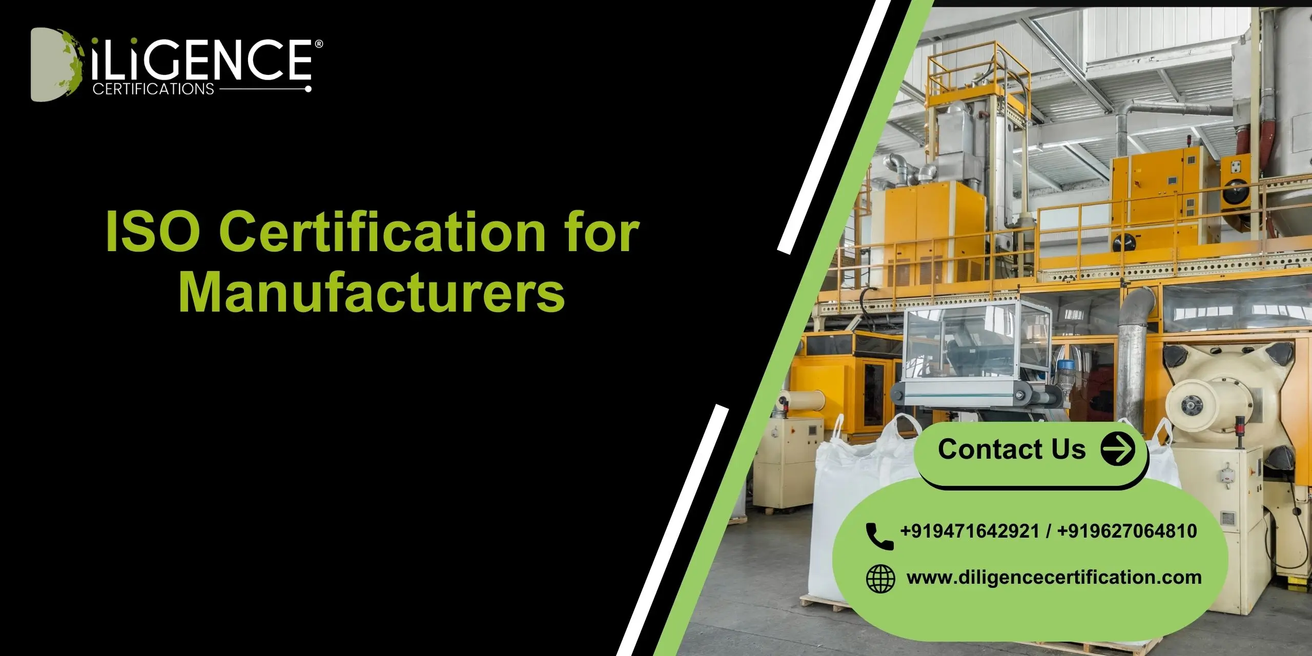 ISO Certification for Manufacturers