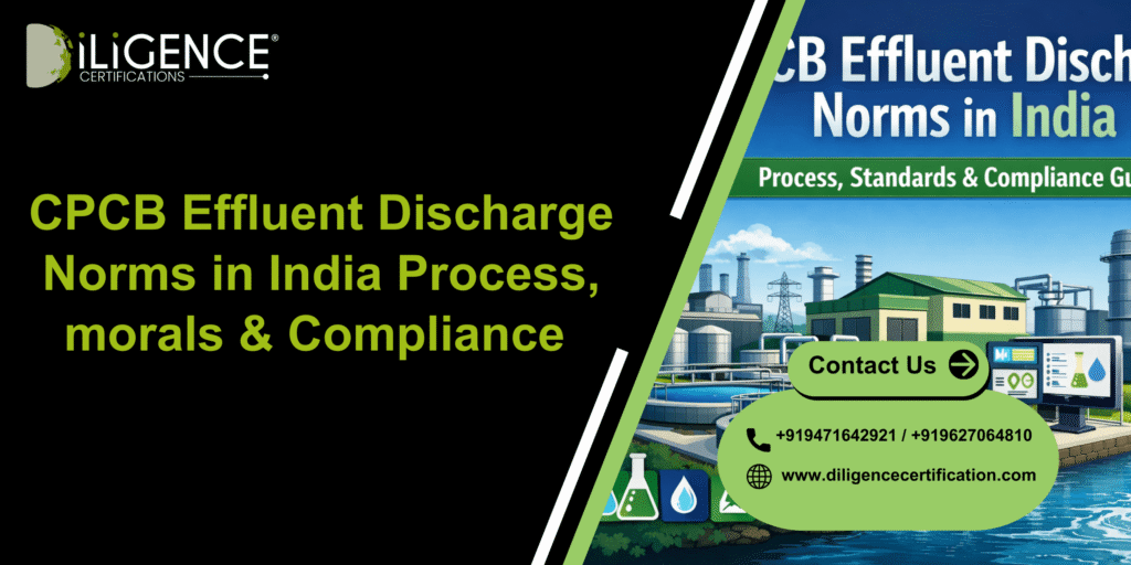CPCB Effluent Discharge Norms in India Process, morals & Compliance 