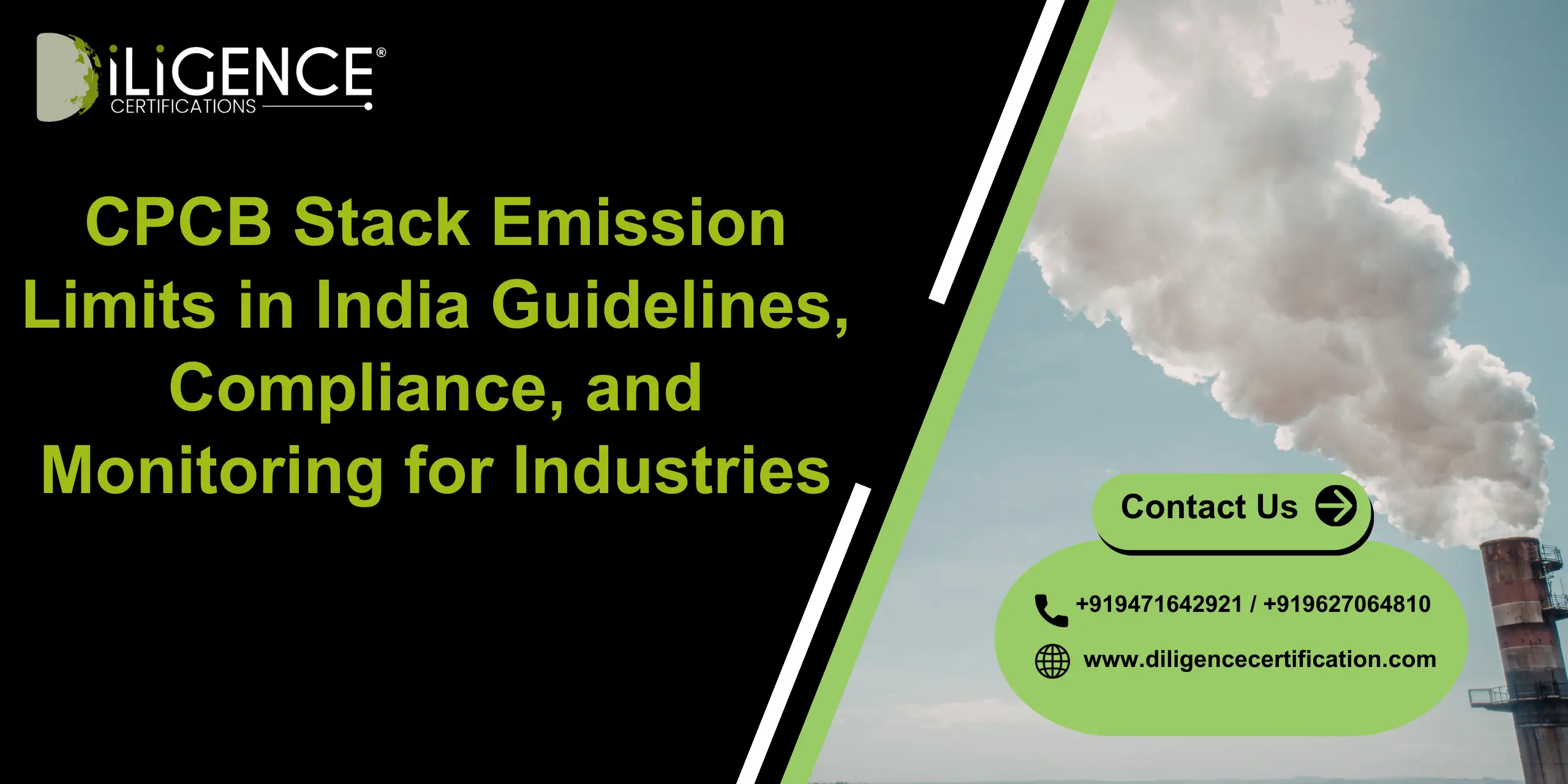 CPCB Stack Emission Limits in India