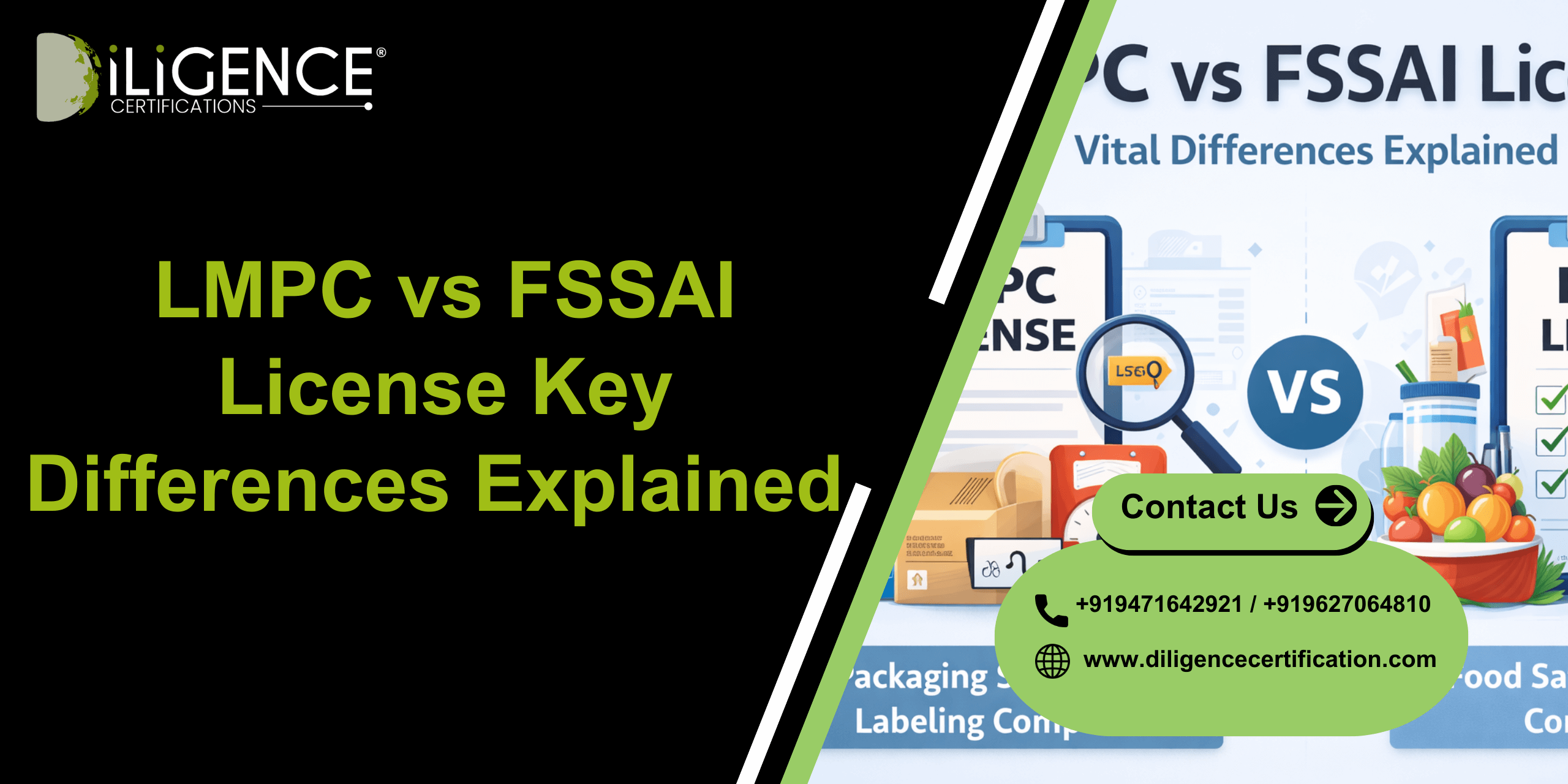LMPC vs FSSAI License