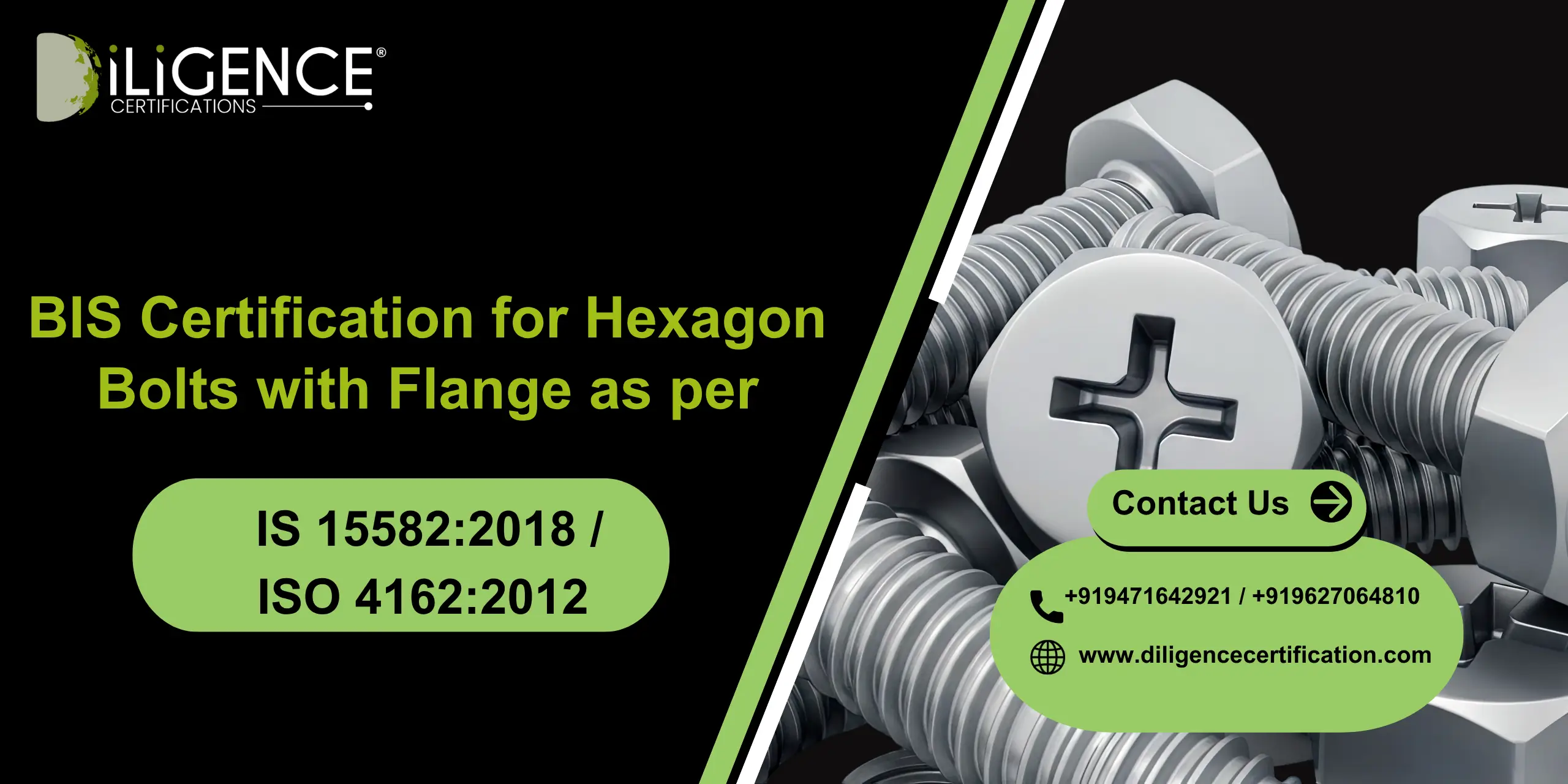 BIS Certification Hex Flange Bolts