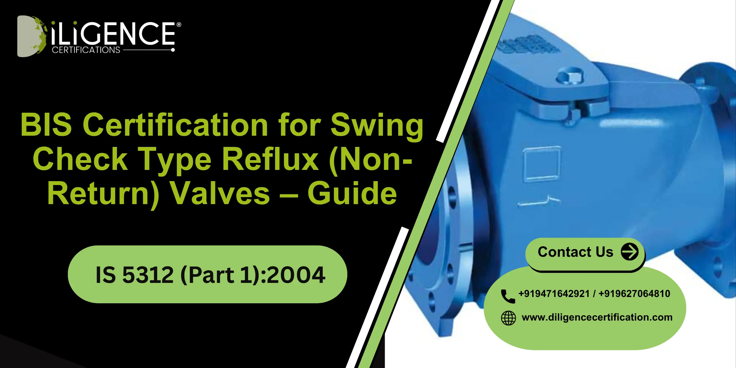 Swing Check Type Reflux