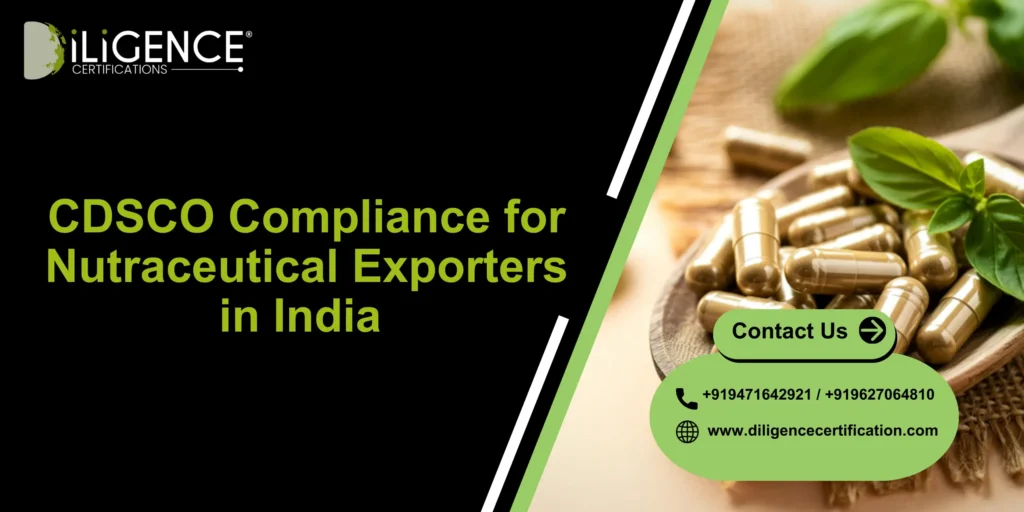 CDSCO Compliance for Nutraceutical