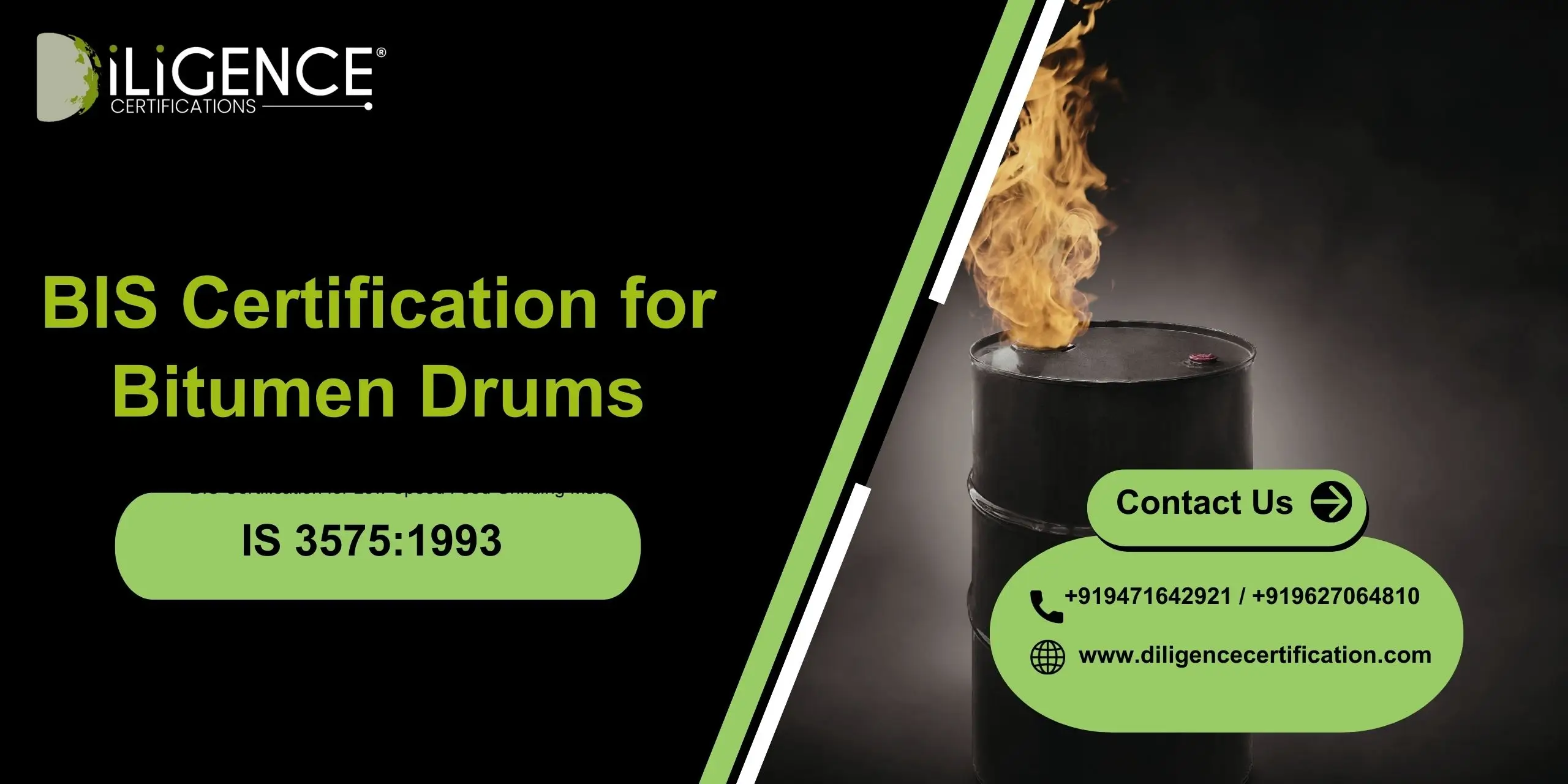 BIS Certification for Bitumen Drums