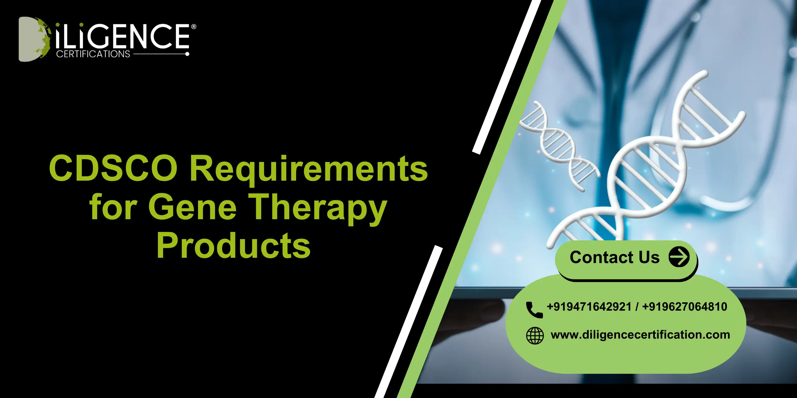 CDSCO Requirements for Gene Therapy