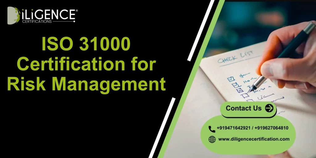 ISO 31000 Certification for Risk Management