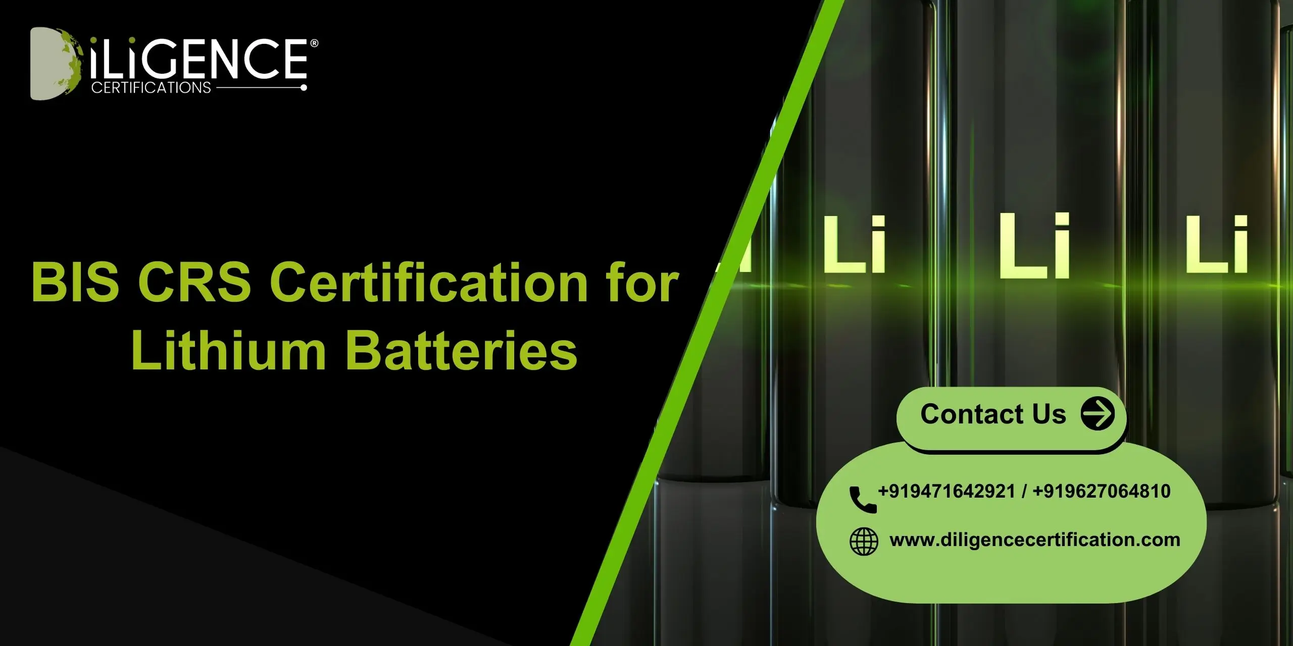 BIS CRS for Lithium Batteries India